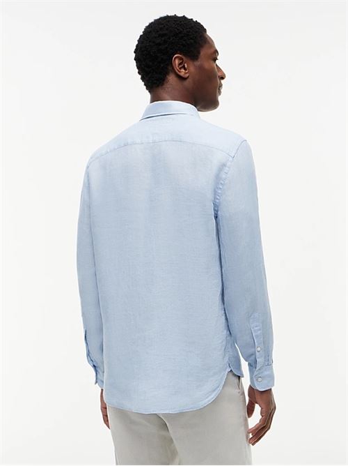 pigment dyed li solid rf shirt TOMMY HILFIGER | MW0MW41530C1O